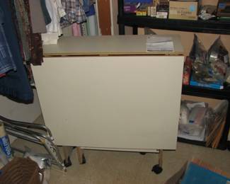 fold down sewing table