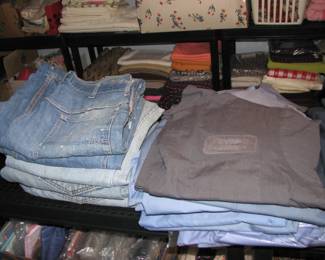 vintage jeans and work shirts (work pants not in picture)