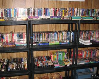 DVD's and VHS