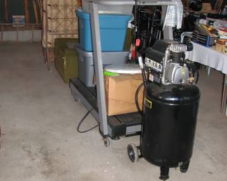 tread mill, compressor that may need repair