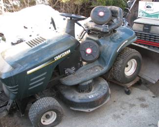 we have 4 riding mowers for parts or repair. (we are told all motors did run)