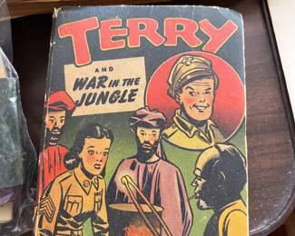 Small vintage comic book