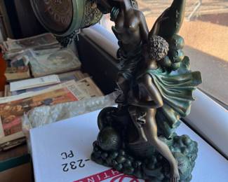 Brass tabletop decor