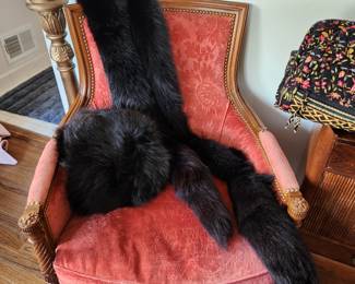 Mink Muff and Mink Scarf