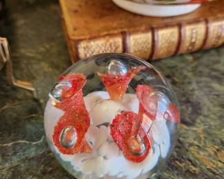 Hand Blown Paperwieghts