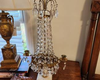 Crystal Chandelier (2 available)