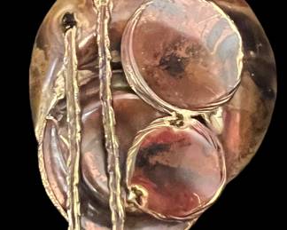 Handmade Mixed Metals Pendant