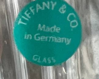 Tiffany & Co Crystal Beer Mugs pr
