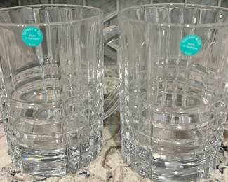 Tiffany & Co Crystal Beer Mugs pr
