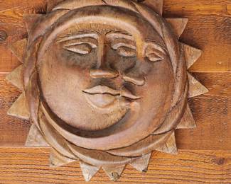 sun and moon decoration