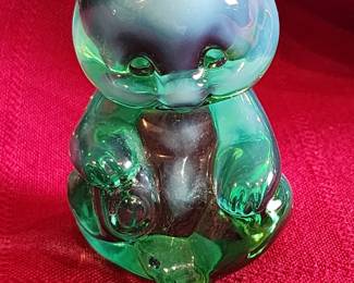 Fenton Glass Bear