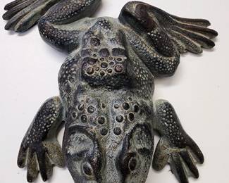 Cast iron frog