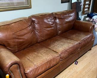 Leather couch