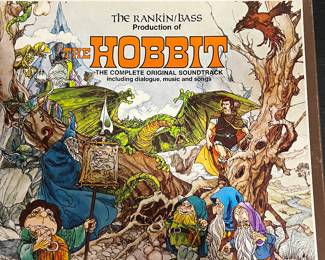 Vintage the Hobbit  2 record set 