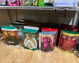 Vintage Barbie dolls