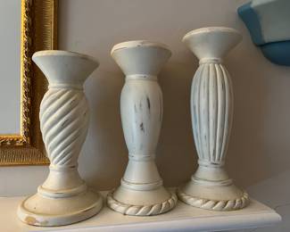 Set of 3 candle holders