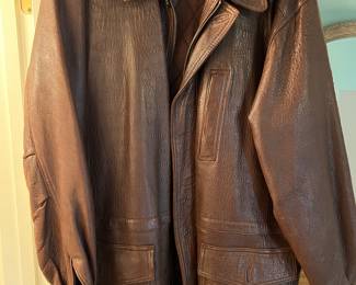 Mens leather jacket