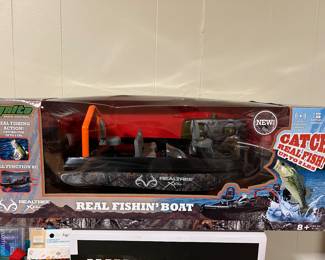 New Fishing boat  in box