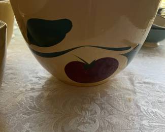 Apple mixing bowl set of 3