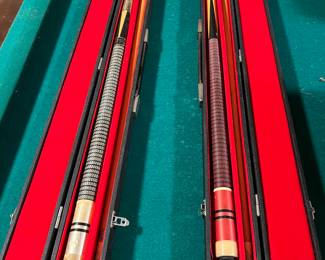 Pool cues