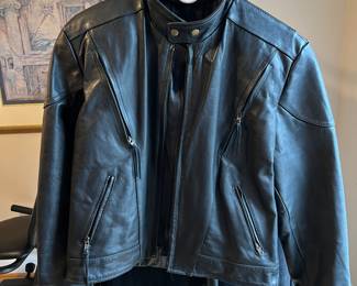 Mens leather jacket