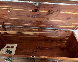 Inside Lane cedar chest