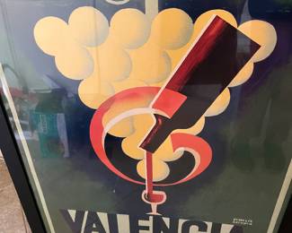  Valencia poster by Francis Bernard