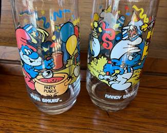 Smurf glasses