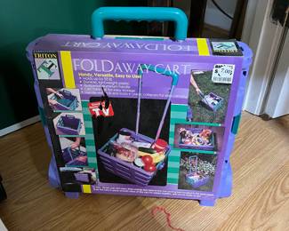 Fold away cart