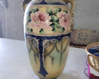 Antique trademark Japan vase