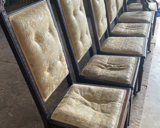 Antique set of chairs
