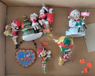 Betty Boop Christmas ornaments