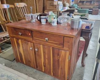 Cedar cabinet