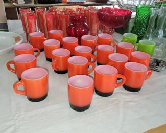 Fire King coffee cups