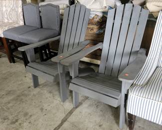 Adirondack chairs