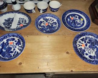 Blue and white china