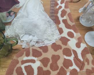 Giraffe area rug
