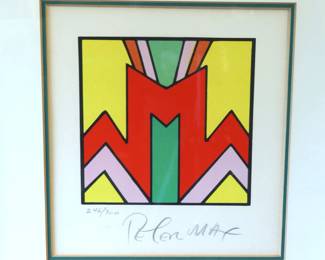 Peter Max "GEOMETRIC #2"