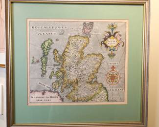 William Hole Scotia Regnum London 17th Century