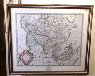 Early Asia - Mercator Map