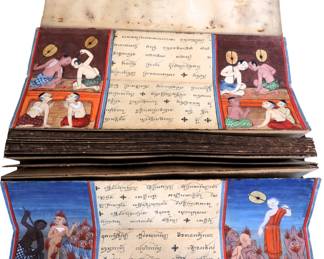 Illustrated Phra Malai Manuscript From Thailand