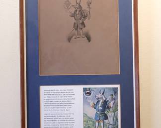 John Hoskins Etching "The Trusty Servant" 1579