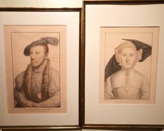 From the original drawings by Hans Holben and engraving by F. Bartolozzi