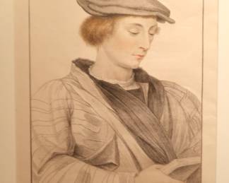 From the original drawings by Hans Holben and engraving by F. Bartolozzi