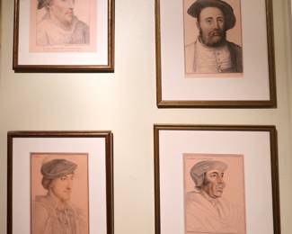 From the original drawings by Hans Holben and engraving by F. Bartolozzi