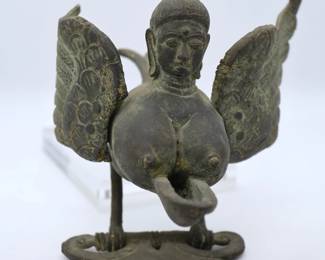 Antique Winged Bird Buddha