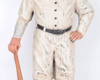 Babe Ruth composite statue vintage