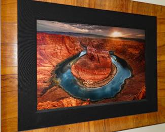 "Turning Time" Photograph, Peter Lik Signed Limited Edition 43/950; Framed with Black Bevel Cut Liner
