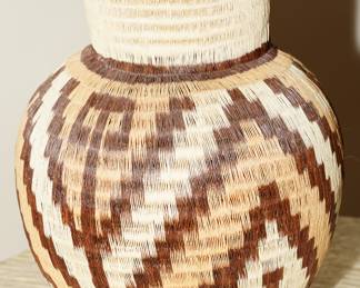 Large Woven Columbian Basket