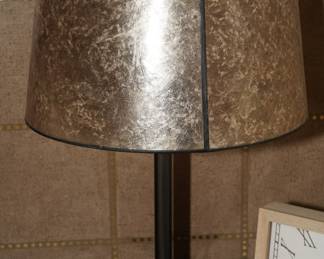Pottery Barn Table Lamp w/ Mica Shade